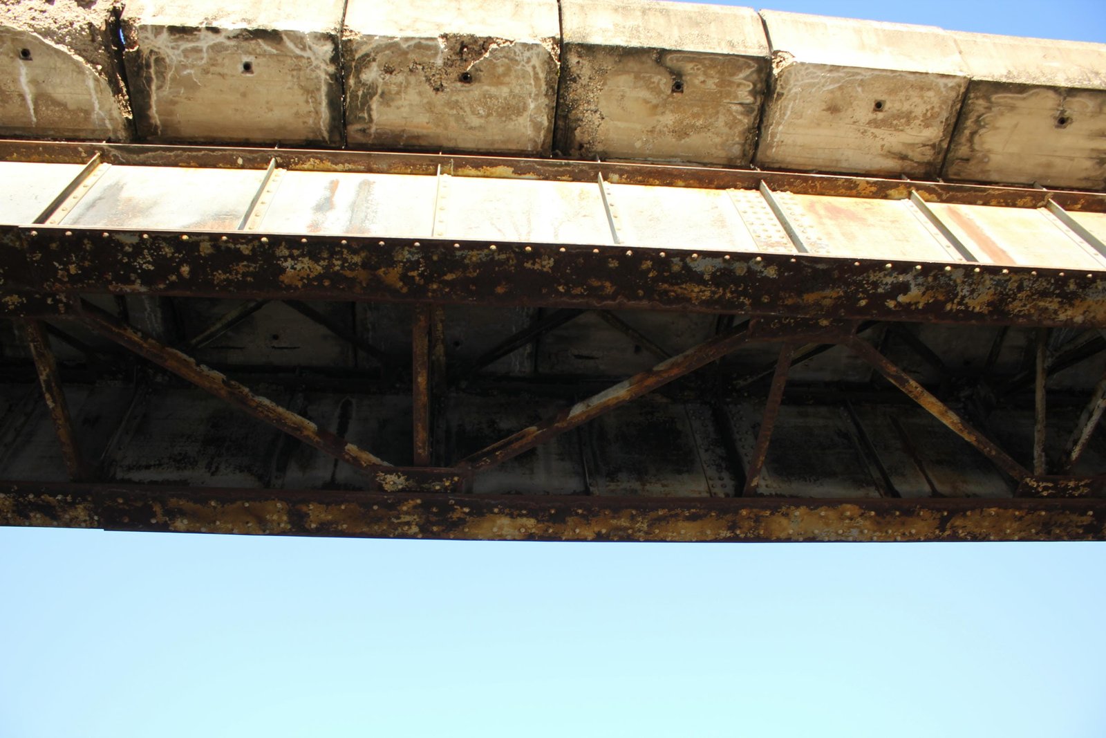 Underneath span